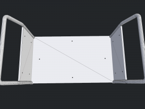 platform trolley Model 3D
