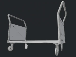 platform trolley 3D Model