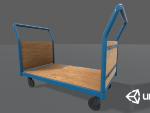 platform trolley Model 3D