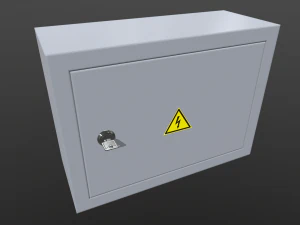 electrical fuse box 3D Model