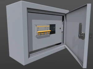 electrical fuse box 3D Model