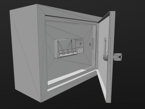 electrical fuse box 3D Model