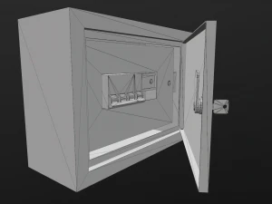 electrical fuse box 3D Model