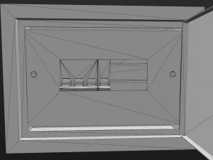 electrical fuse box 3D Model