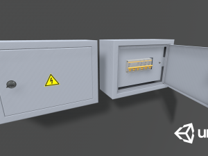electrical fuse box 3D Model
