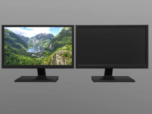 computer monitor 3D Model