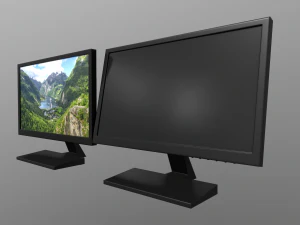 computer monitor 3D Model