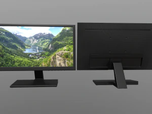computer monitor 3D Model