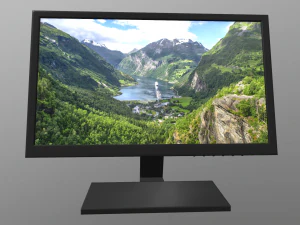 computer monitor 3D Model