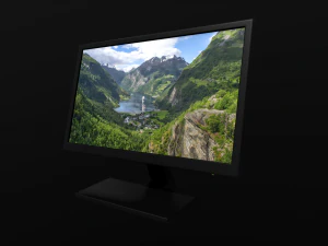 computer monitor 3D Model