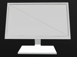 computer monitor 3D Model
