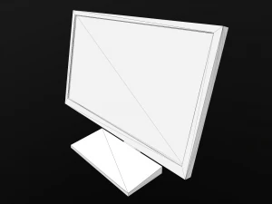 computer monitor 3D Model