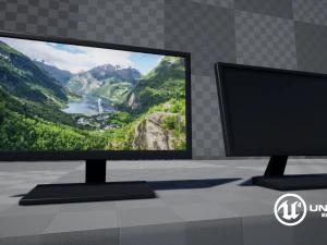 computer monitor 3D Model