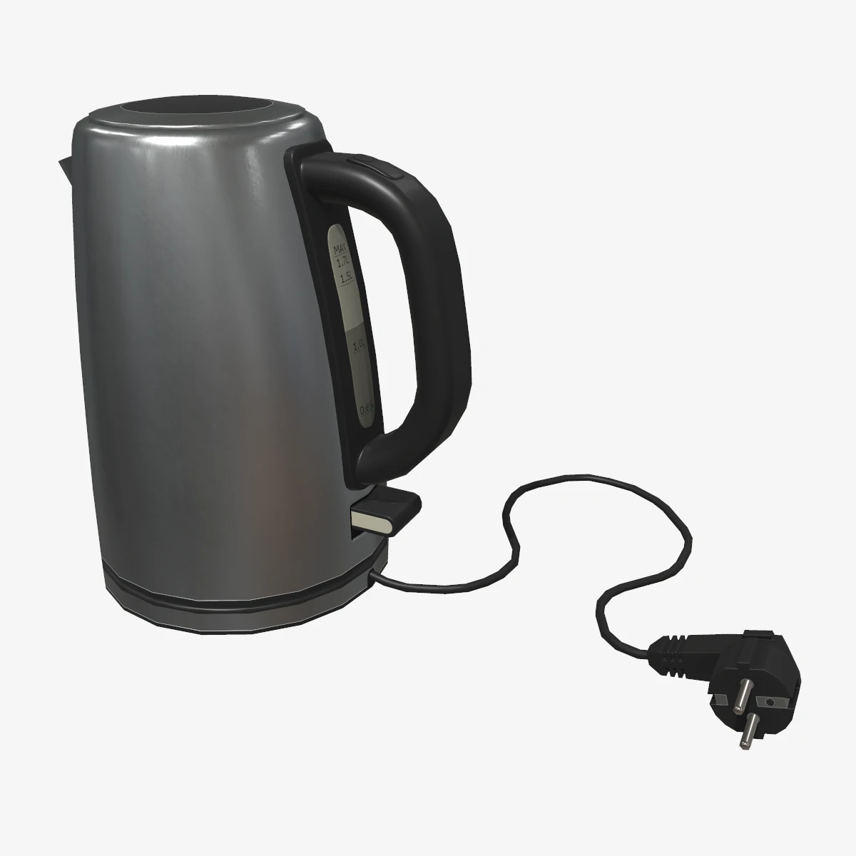 electric kettle 3D Model .c4d .max .obj .3ds .fbx .stl .blend 