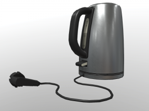 electric kettle 3D Model