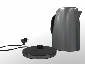 electric kettle 3D Model
