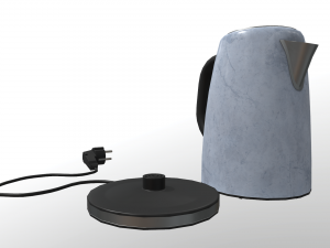 electric kettle 3D Model