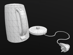 electric kettle 3D Model