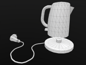 electric kettle 3D Model