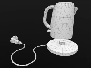 electric kettle 3D Model