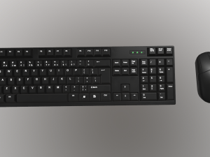 computer mouse and keyboard 3D Model