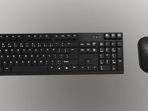 computer mouse and keyboard 3D Model