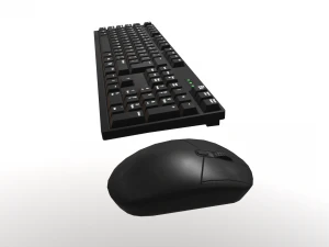computer mouse and keyboard 3D Model