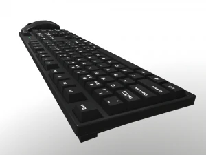 computer mouse and keyboard 3D Model