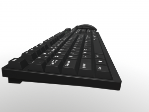 computer mouse and keyboard 3D Model