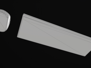 computer mouse and keyboard 3D Model