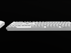 computer mouse and keyboard 3D Model