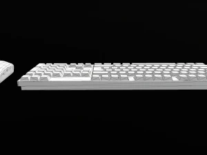 computer mouse and keyboard 3D Model