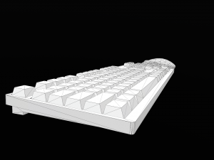 computer mouse and keyboard 3D Model