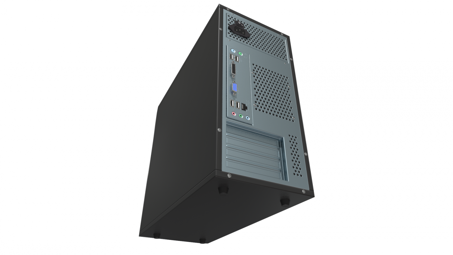 Tower computer. Tower computer