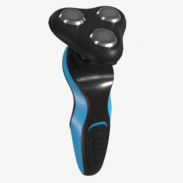 electric shaver Modelo 3D .c4d .max .obj .3ds .fbx .stl .blend 