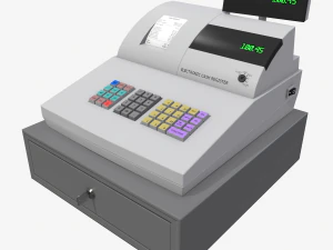 kasa fiskalna Model 3D