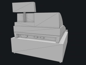 cash register 3D 모델