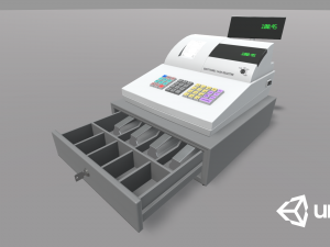 cash register 3D 모델