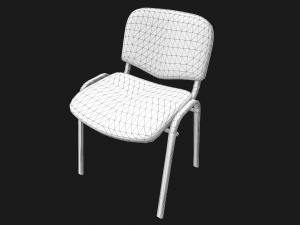 office chair 3D मॉडल