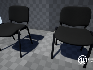 office chair 3D मॉडल