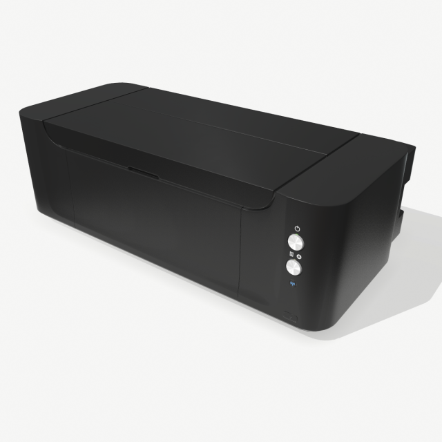 printer Modèle 3D .c4d .max .obj .3ds .fbx .stl .blend 