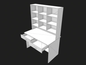 old table 3D Model