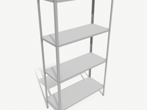 metal rack Modelo 3D