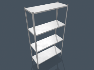 metal rack Modelo 3D