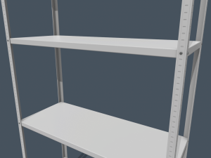metal rack Modelo 3D