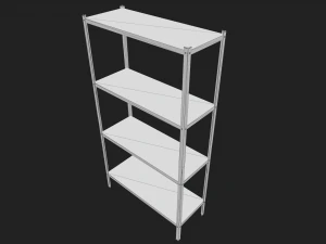 metal rack 3D Model
