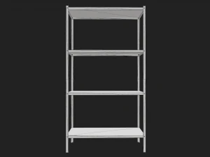 metal rack 3D Model