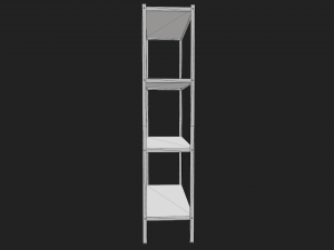 metal rack Modelo 3D