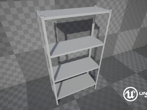 metal rack 3D Model
