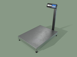 floor scales Modello 3D